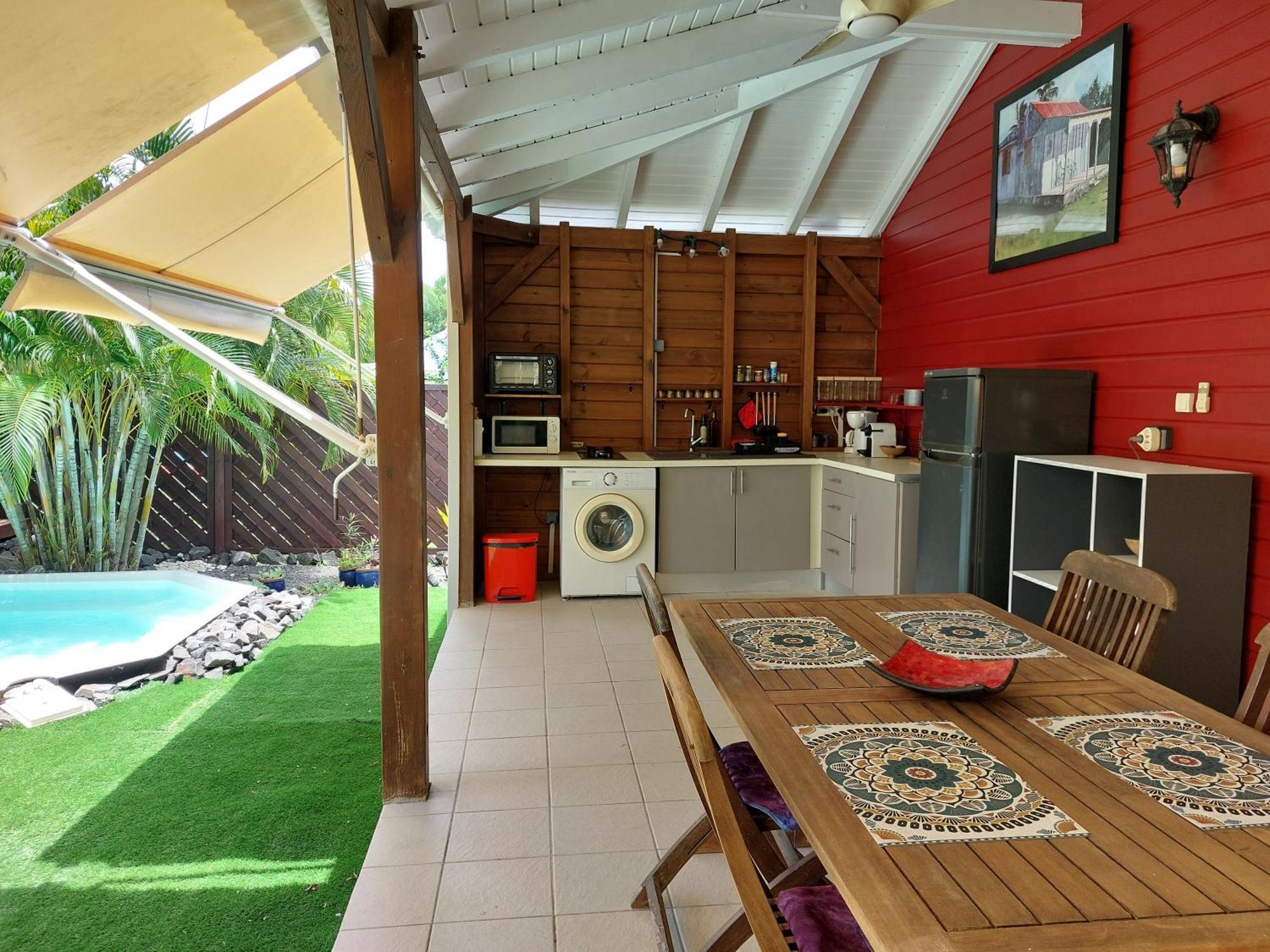 Lodge "Le Temps D'Un Reve" Saint-Francois  Exterior photo