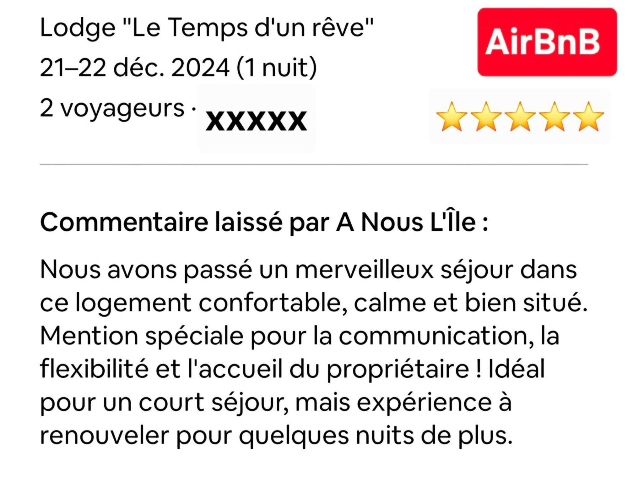 Lodge "Le Temps D'Un Reve" Saint-Francois  Exterior photo